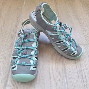 Khombu Crystal Women's Athletic Water Ready Closed Toe Hiking Sandals -  Size 7